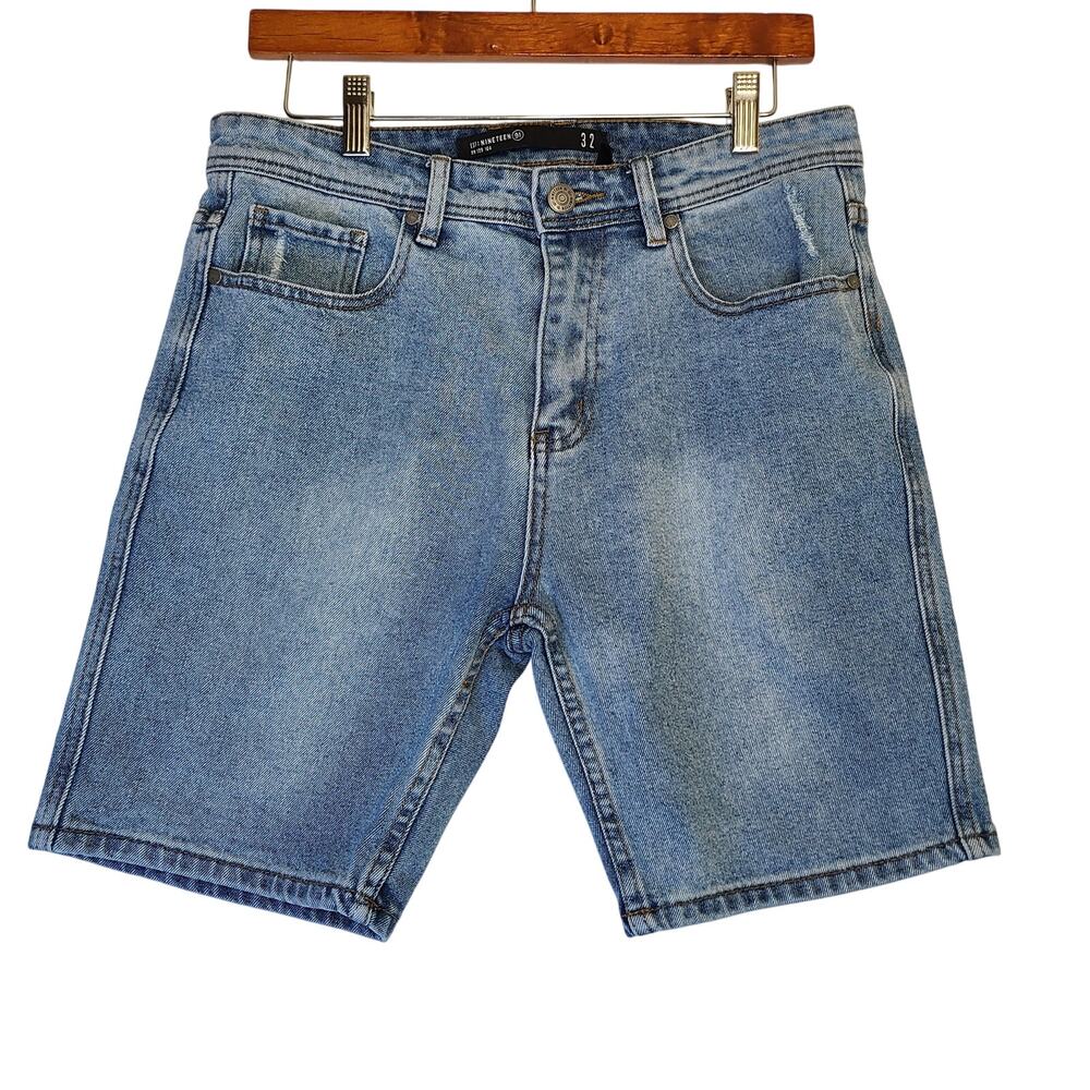 EST: Nineteen 91 Skinny Statight Shorts Men's Size 32